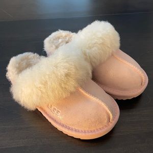 Like new UGG Cozy II Metallic Slippers (size 11)